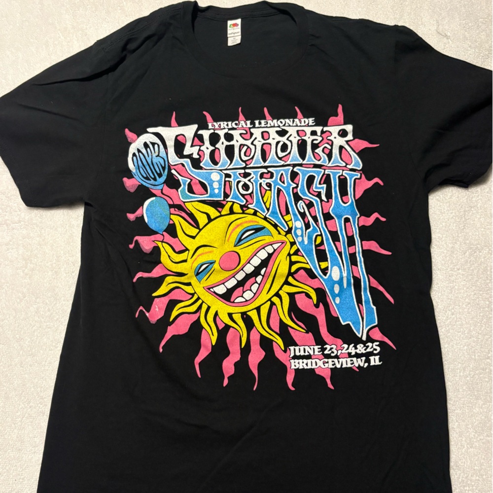 2023 LYRICAL LEMONADE BLACK MERCH TEE